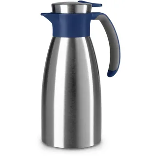 edelstahl/blau 1,0 l