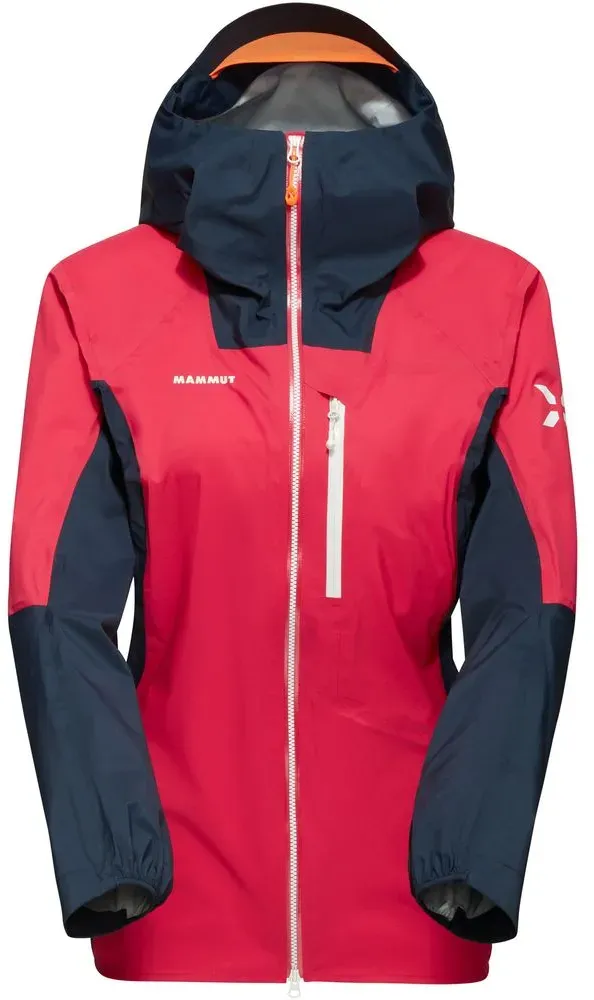 Mammut Eiger Speed HS Hooded Jacket Women - Hardshelljacke - S - azalea-night