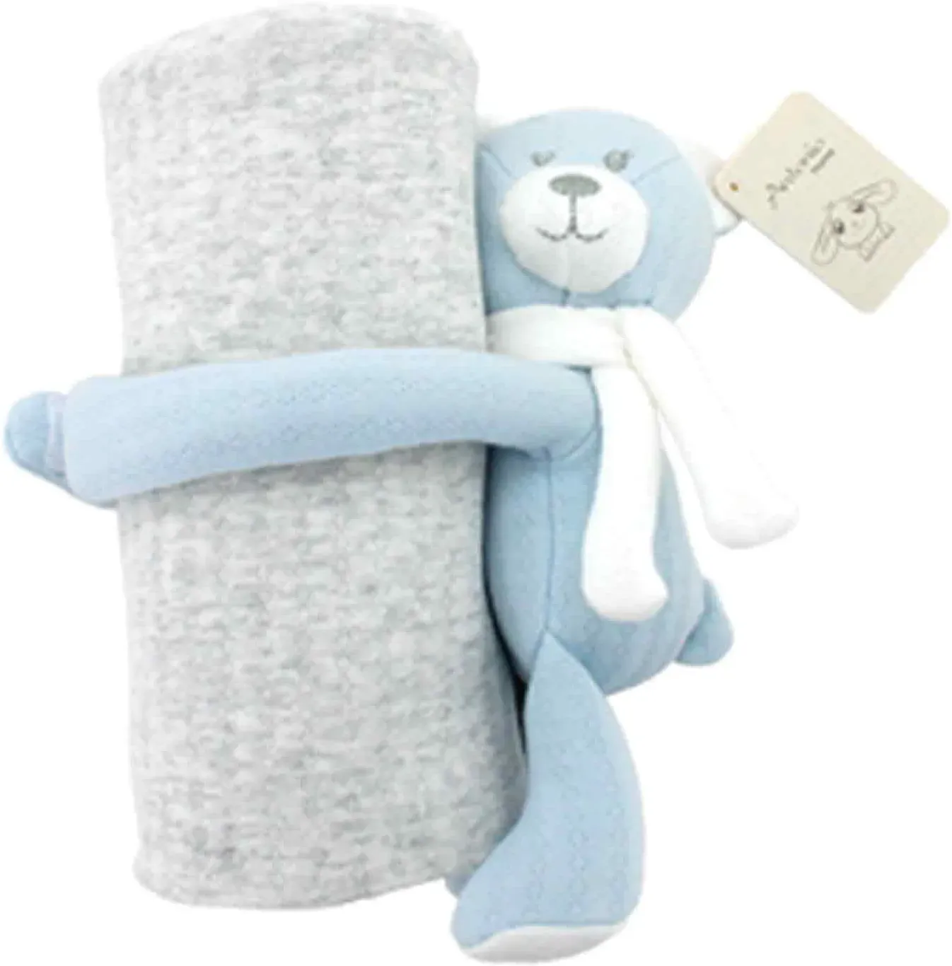 Antonio Baby-Kuscheldecke Bärchen blau