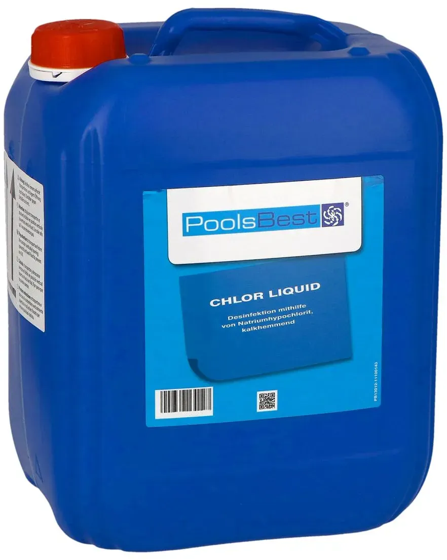 12 kg - PoolsBest® Chlor-Flüssig (Flüssigchlorbleichlauge)