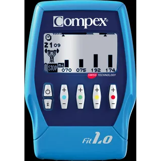 Compex Fit 1.0 Electrostimulateur - Bleu - TU