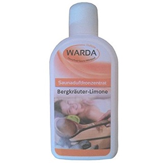 Warda 200ml Saunaaufguss Saunaduft Saunaduftkonzentrat Aromaduft: Bergkräuter-Limone