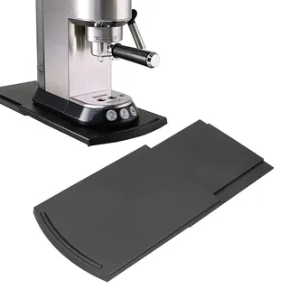 Kitchen Caddy Sliding Coffee Maker Tray Mat, Non Toxic and Durable Countertop Coffee Machine Appliance Moving Holder for Coffee Machines, Toasters, Blenders, Juicer