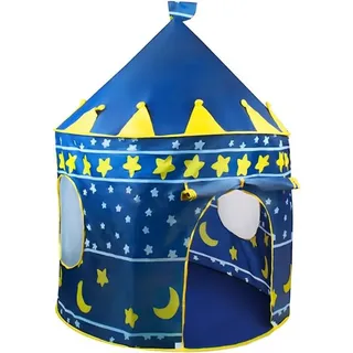 Kruzzel 23474 Kinderzelt „Burg“, blau - Blau