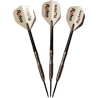 Roleo Profi Steeldartpfeile Professional - 80% Tungsten - 3er Set 16g inkl. Box