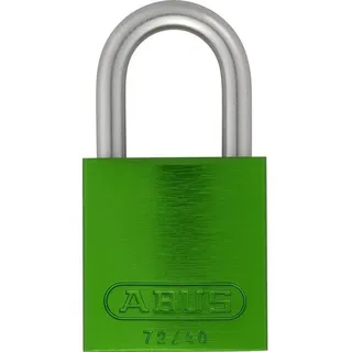 ABUS Vorhangschloss Aluminium 72LL/40 grün vs. 1 Schlüssel