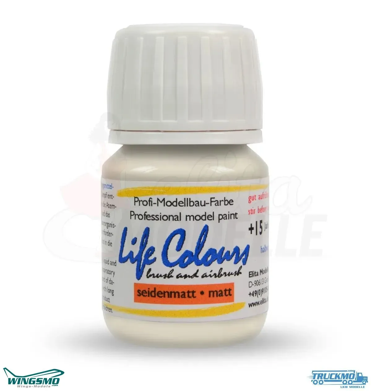 Elita Farben Life Colours RAL 1013 Perlweiß