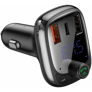 Baseus Bluetooth-Sender / Autoladegerät MP3 Player Schwarz