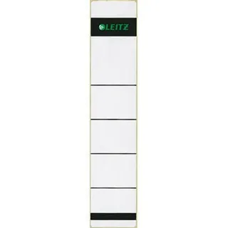Leitz Ordneretiketten 1643 grau für 5,0 cm Rückenbreite