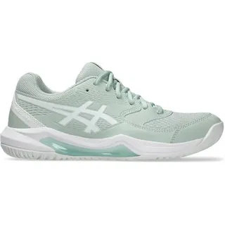 ASICS Damen Tennisoutdoorschuhe GEL-DEDICATE 8, LICHEN ROCK / WHITE, 42 1⁄2