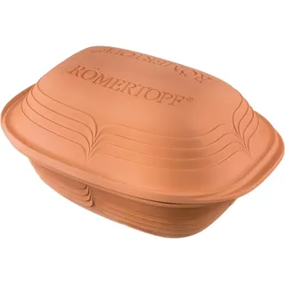 RÖMERTOPF Bräter Modern Look Keramik Dampfgarer 4 Liter