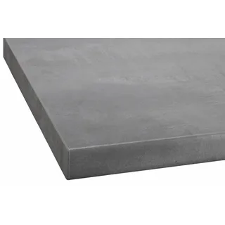 WIHO KÜCHEN Arbeitsplatte »"Flexi 38"«, 38 mm stark grau