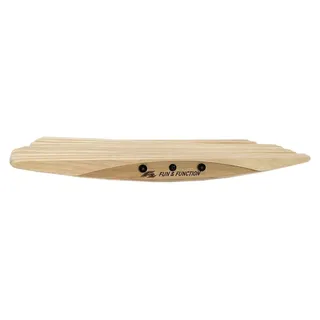 F2 Balance Board Splitboard Holz 65x28cm Natur