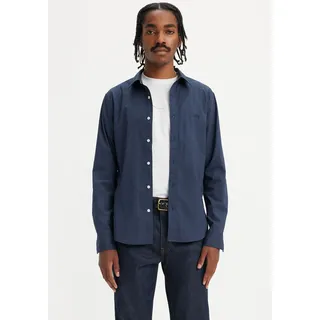 Levi's Battery Slim Langarmhemd Naval Academy XL