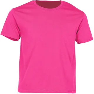 FRUIT OF THE LOOM Kids Iconic T-Shirt Größe 104-164, Farbe:Fuchsia, Größe:128 - 128