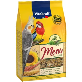 Vitakraft Menü für Großsittiche Honig 1 kg