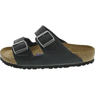 Birkenstock Arizona Weichbettung Naturleder geölt schwarz 41