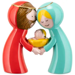 Alessi AGJ01S2 Happy Eternity Baby 2 Figuren,Porzellan