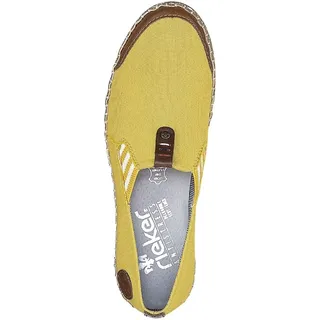 Rieker M2254-24 cayenne/yellow/mogano Slipper / Trotteur FS 2021, Spocc:40 - Braun - 40