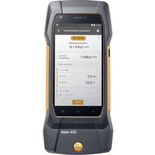 TESTO 400 - Universal-Klimamessgerät Umweltmesstechnik-Set Temperatur, Druck -40, 0 - 150, 200 °C,