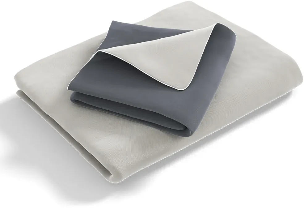 bett1.de SOFT BREEZE® Satin-Bettwäsche 155x220 Kopfkissen 80x80