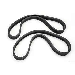 Rolly Toys Ersatzteile Set, Laufreifen, Laufringe, 390 x 30 mm, 2 Stück, Zubehör für Rolly Toys X55500050580, Schwarz