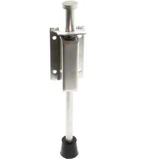 Wiltec - Pedal Türstopper 93-118 mm Edelstahl Türfeststeller Türbremse