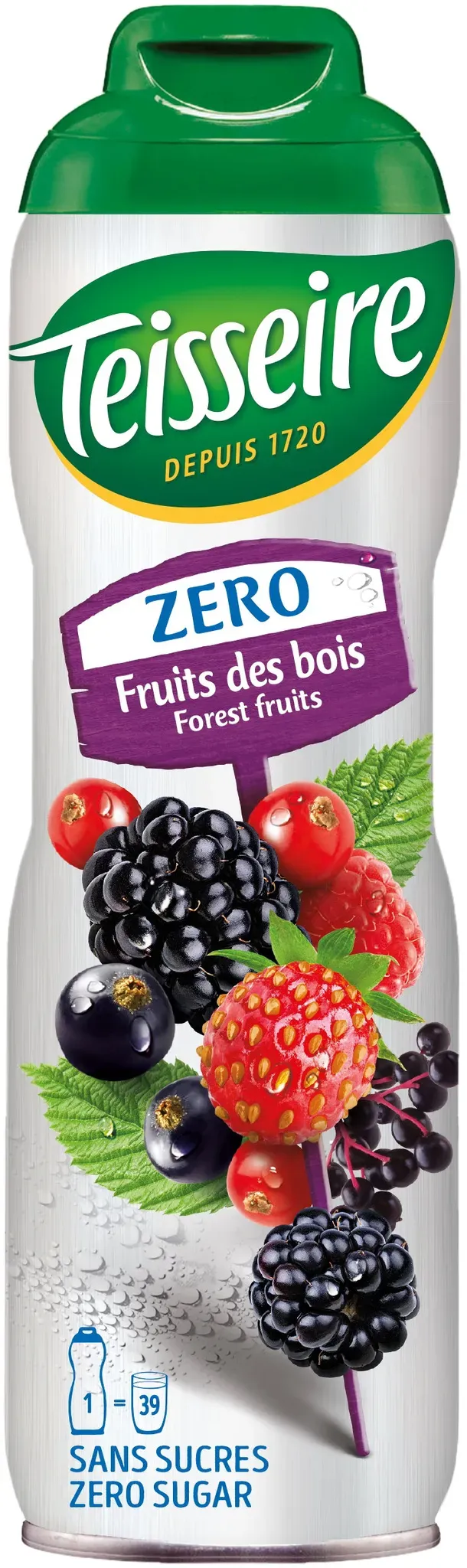 Teisseire Zero Sirup Waldfrüchte 600ml