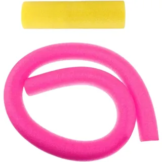 Schwimmende Poolnudeln, Schaumstoffrohr mit Verbindungsgelenk, 149,9 cm, Schwimmbadnudeln für Kinder und Erwachsene, Bastelprojekte, Rosa einfarbig
