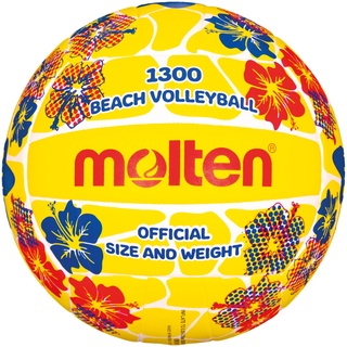 Molten Beachvolleyball V5B1300 blumen/gelb