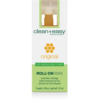 Clean+easy Wachspatrone fein Honig, 3 Pack