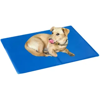 Sport Vibrations® Kühlmatte (Large 50x90cm) für Hunde & Katzen – Selbstkühlend, ungiftig, langlebig & Kratzfest – Automatische Regeneration der Kühlfunktion