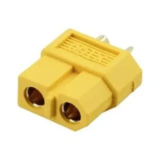 Reely RE-6618948 Akku Buchse Deluxe XT60H, 3.5 mm vergoldet, zum Löten 1 St.