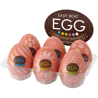 TENGA Easy Beat Egg Hard Boiled II - Weiss
