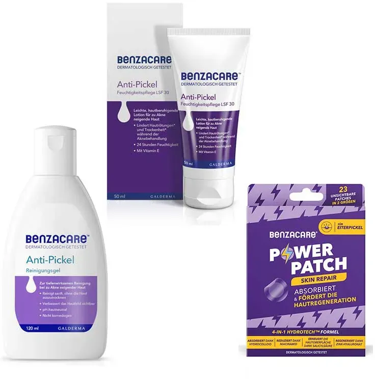 Benzacare Reinigung & Pflege 3er-Set 1 St Sparset