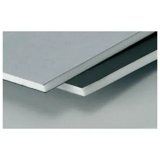 Westfoam 5 mm A3 Foamboard - Schwarz/grau (Packung mit 10 Blatt)