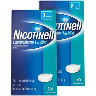 Nicotinell Mint 1 mg Lutschtabletten 2 x 96 St.