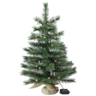 Gartenpirat Künstlicher Weihnachtsbaum 60 cm beleuchtet batteriebetrieben
