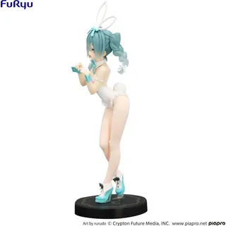 FuRyu - Hatsune Miku BiCute Bunnies PVC Statue Miku Rurudo White Color Ver. 27 cm