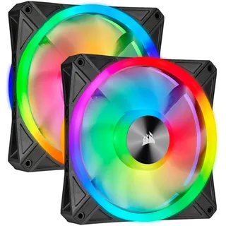 Dual Fan Kit, schwarz, 2er-Pack, LED-Steuerung, 140mm (CO-9050100-WW)
