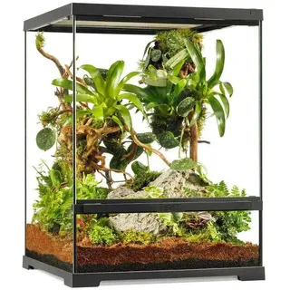 Exo Terra Pro Terrarium S Tall Terrarium 45x45x60cm - Black - 45x45x60 cm