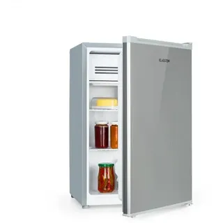 Klarstein Delaware Kühlschrank (75 l, 700 mm hoch, Silber-Metallic)