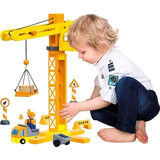 Bino world of toys Baukran (84087)