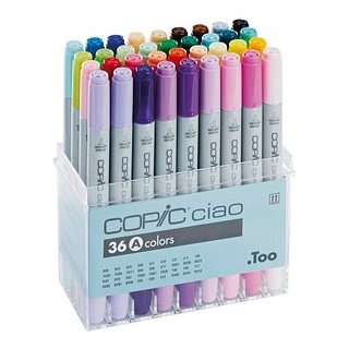 Copic COPIC® Ciao A Layoutmarker farbsortiert 1,0 + 6,0