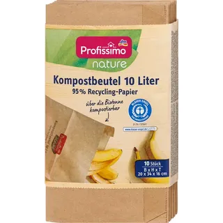 Kompostbeutel nature 10 l