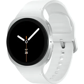 LTE 40 mm Silver Sport Band White S/M