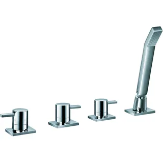 Ottofond 4-Loch-Wannenrandarmatur TU1000 ECKIG