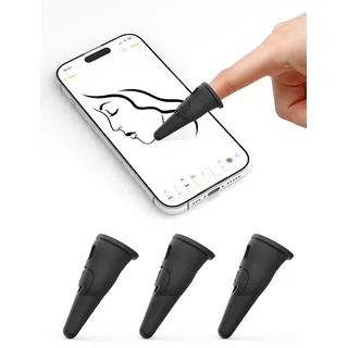 Switch Stift, Handy Stifte für Smartphones MEKO hochempfindlicher Silikon Fingertip Eingabestift Für Muttertag kompatibel mit Allen Handys/Tablets wie iPhone, iPad, Samsung, Huawei, Xiaomi