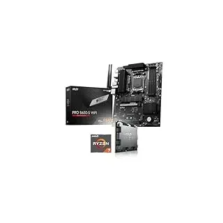 Aufrüst-Kit Bundle Ryzen 7 7800X3D Prozessor, 16 GB DDR5, MSI PRO B650-S WiFi Mainboard, be Quiet! Dark Rock 5 (zusammengebaut inkl. Bios Update + Funktionskontrolle)