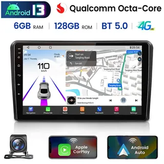 GABITECH 9 Zoll Android Autoradio GPS Navi Für AUDI A3 2003-2013 Drahtlos Carplay und Android Auto